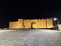 The fortress at night
