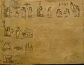 Boturini Codex, an example of a tira