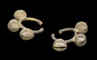 Ankle bracelets. Culture Dan MHNT