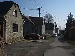 View towards the chapel