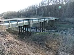Bridge over Brazeau Creek