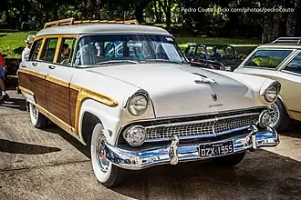 1955 Ford Fairlane Country Squire station wagon