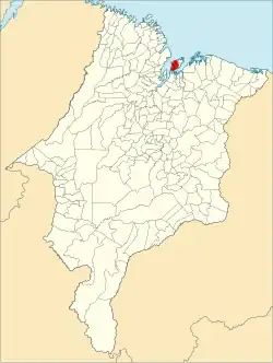 Location of São Luís