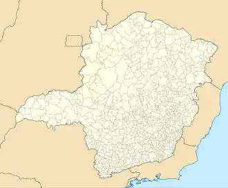 Caratinga is located in Brazil Minas Gerais