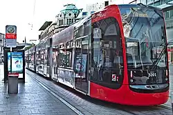 A Siemens Avenio tram in Bremen.