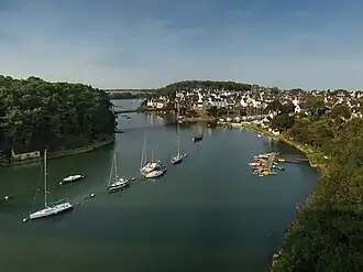 From the bridge "Joseph Le Brix"