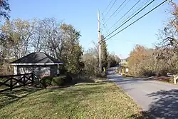 Former Toll Bridge And Booth