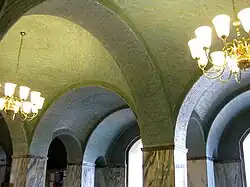 Entrance hall vaulting