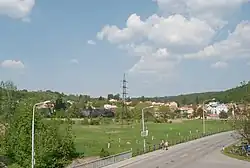 View of Mokrá Hora from the southwest