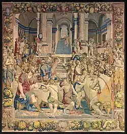 Tapestry with the Stories of Joseph after designs by Bronzino, ca. 1530–53, Palazzo del Quirinale, Rome