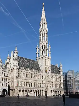 Brussels' Town Hall (15th century)