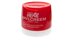 A tub of Brylcreem