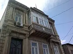 Nabat Ashurbayova Street, 121 (built in 1910).[6] Architect Nikolai Bayev