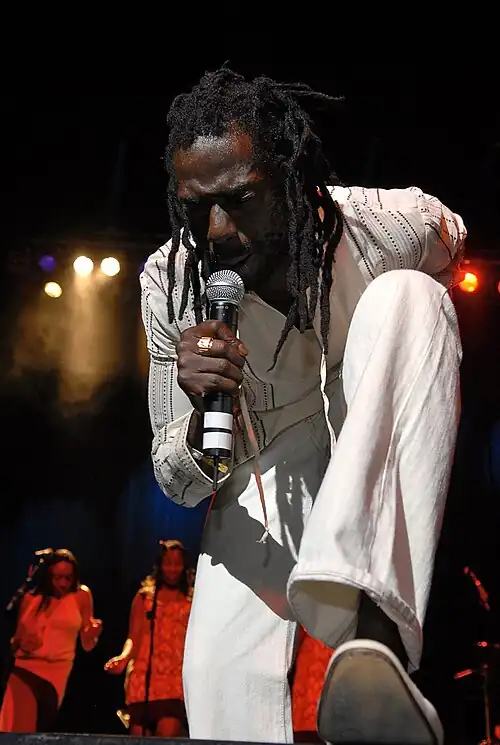 Buju Banton performing
