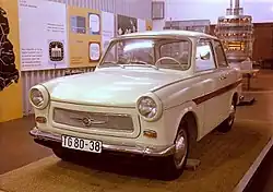 A pre-production 1963 Trabant 601