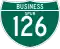 Interstate 126 Business marker