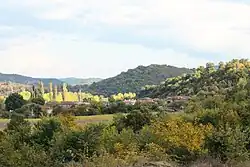 Byal gradets, a village in the Rhodope Mountains, Bulgaria