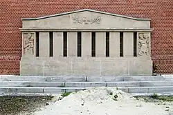 The monument in October 2018.