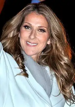 Céline Dion, winner of the 1988 contest for Switzerland.