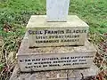 Grave of Lieut. C. F. Blacker, died of wounds received at the Battle of Mons, 1914