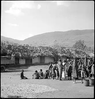 Lubero in the 1940s as part of the Belgian Congo