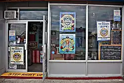 Coney Island Brewing Company, established in 2010 on the corner of W 12th Street and Surf Avenue, in Coney Island, New York.