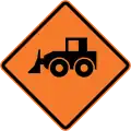 PT-4 Watch for construction vehicles