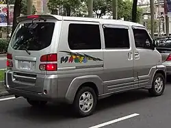 CMC Veryca Magic van pre-facelift rear view