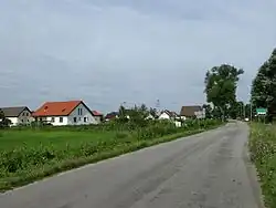 Entrance to the village