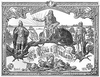 Illustration by Sjöstrand to Zachris Topelius' A Journey in Finland, 1874