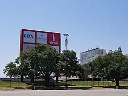 Cajun Field Scoreboard and Upper Deck