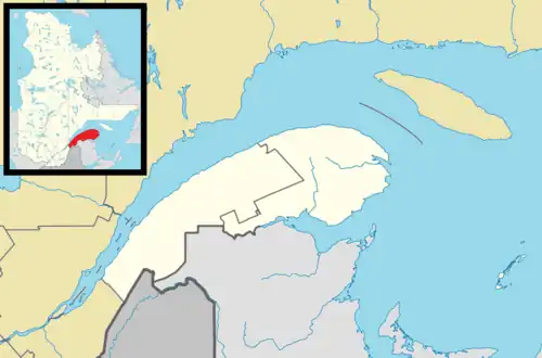Carleton-sur-Mer is located in Eastern Quebec