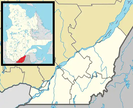 Cleveland is located in Southern Quebec