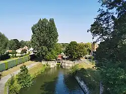 The Pommerœul-Antoing canal.