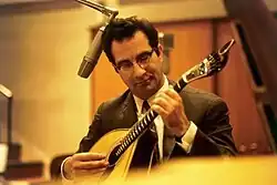 Paredes in the studio, photographed by Augusto Cabrita