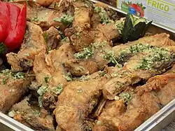 Montenegrin pržena pastrmka