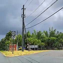 PR-129 at PR-128 intersection between Buenos Aires and Mirasol barrios
