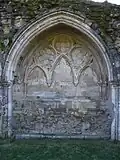 Arcade in the former lavatorium, Kirkham Priory, North Yorkshire (12th–13th century)
