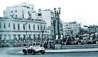 Cuban Grand Prix showing La Casa de Beneficencia and the Antonio Maceo park, 1957
