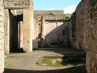 Atrium of the House of the Greek Epigrams