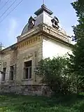 The ruins of Herglotz Mansion in Herendești