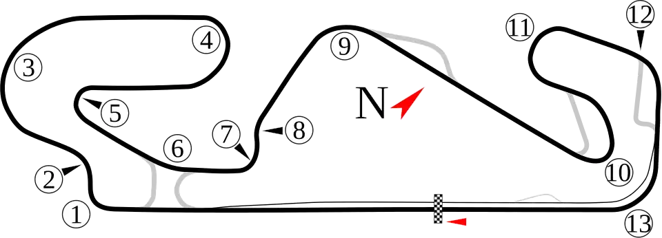 Grand Prix Circuit (1995–2003) & Motorcycle Circuit (1995–2016)