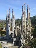 Model of Sagrada Família church (13,000 hours)