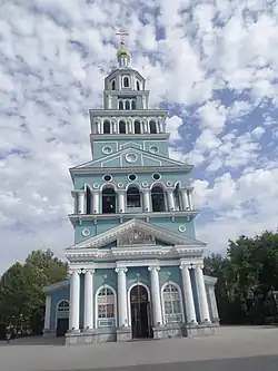 Image 48The main facade of the Cathedral of the Dormition of the Mother of God (from Cathedral of the Assumption of the Virgin, Tashkent)
