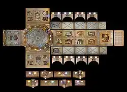 Balilihan Church ceiling