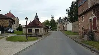 The centre of Laneuville-à-Rémy