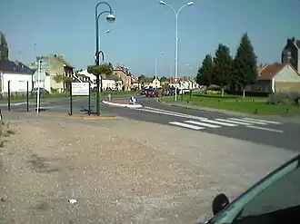 The centre of Salouël