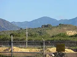 Cerro de Punta as seen from Mercedita Airport, Ponce, Puerto Rico