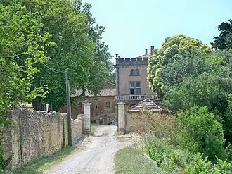 The Château Fonsalette, and one of the most prestigious areas in Côtes du Rhône