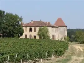 The chateau of Mauhic in Loubédat